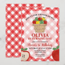 Search for apple birthday invitations Bushel of fun