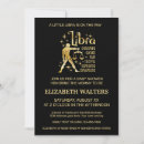 Search for zodiac baby shower invitations Gold