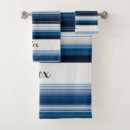 Search for gray and white stripe bath towels Black
