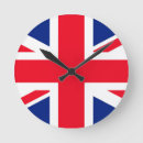 Search for british union jack clocks United kingdom