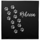 Search for paw print napkins Pattern