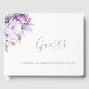 Search for lilac guest books Purple