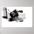 Search for hockey posters Goalie