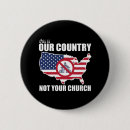 Search for church buttons Politics