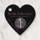 Search for heart shaped hang tags Thank you