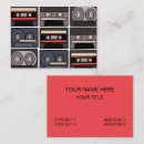 Search for mixtape business cards Vintage