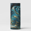 Search for blue and gold candles For her