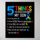 Search for autism awareness posters Support