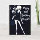 Search for daughters 40th birthday cards Forty