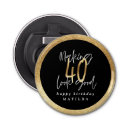 Search for 40th birthday bottle openers Elegant