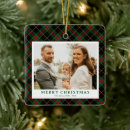 Search for family clan tartan christmas decor Vintage