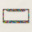 Search for rainbow license plate frames Fun