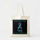 Search for suicide prevention bags 988