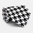 Search for houndstooth ties Black