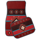 Search for native american car floor mats Geometric pattern