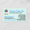 Search for house painter business cards Renovation