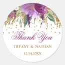 Search for confetti wedding stickers Purple