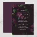 Search for plum wedding invitations Botanical