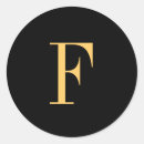 Search for letter f stickers Initial