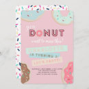 Search for donut birthday invitations Doughnut