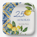 Search for 25th birthday plates 25 years