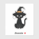 Search for witch hats stickers Cat