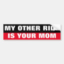 Search for mom bumper stickers funny