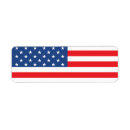 Search for american flag return address labels United states