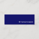 Search for masonic business cards Blue