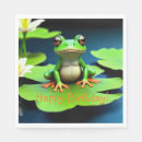 Search for frog napkins Birthday