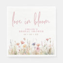 Search for boho bridal shower napkins Wildflowers