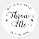 Search for confetti wedding stickers Throw me