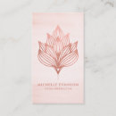 Search for lotus business cards Beauty salon