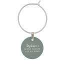 Search for bridal shower wine charms White