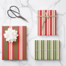 Search for red green striped christmas wrap wrapping paper Stripes