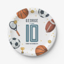Search for football paper plates Boys