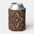 Search for faux leather can coolers Cowgirl