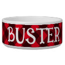 Search for red pet bowls buffalo plaid
