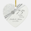 Search for 75th wedding anniversary gifts Heart