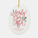 Search for holiday ornaments Mr and mrs