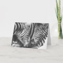 Search for zebra birthday cards Black