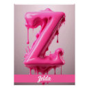 Search for letter z posters Pink