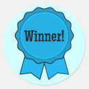 Search for winner stickers Blue