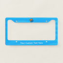 Search for fish license plate frames Blue