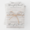 Search for bible verse wrapping paper Christian