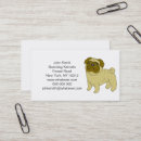 Search for pug business cards Dogs