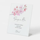 Search for cherry blossoms wedding signs Watercolor