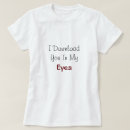 Search for eye tshirts typography