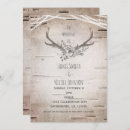 Search for deer antler wedding invitations Country