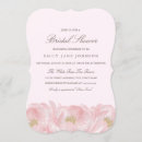 Search for peony bridal shower invitations Floral